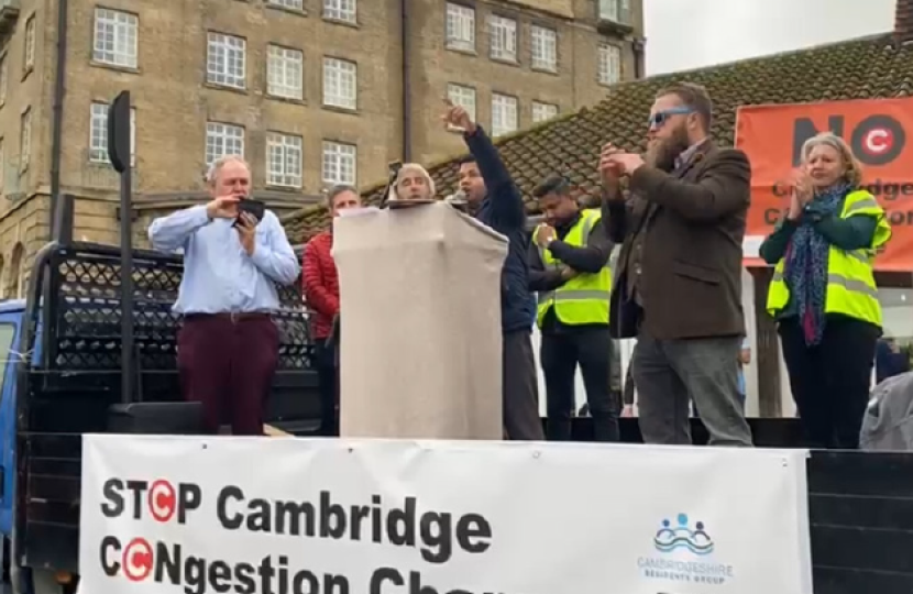 Cambridge Congestion Charge Rally